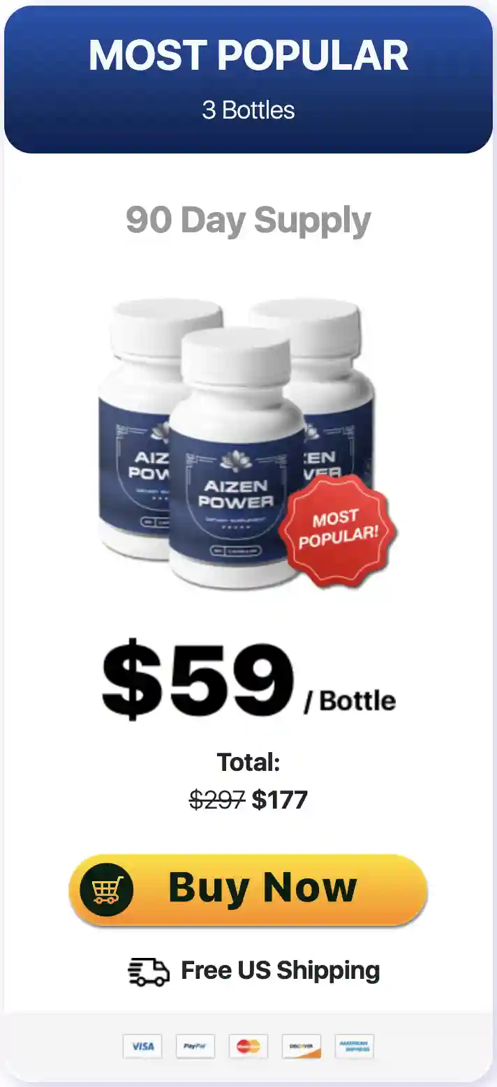 Aizen Power 3 bottle package